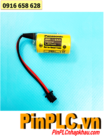 Panasonic BR-1/2AA (CR14250); Pin nuôi nguồn Panasonic BR-1/2AA lithium 3v 1000mAh _Xuất xứ Nhật